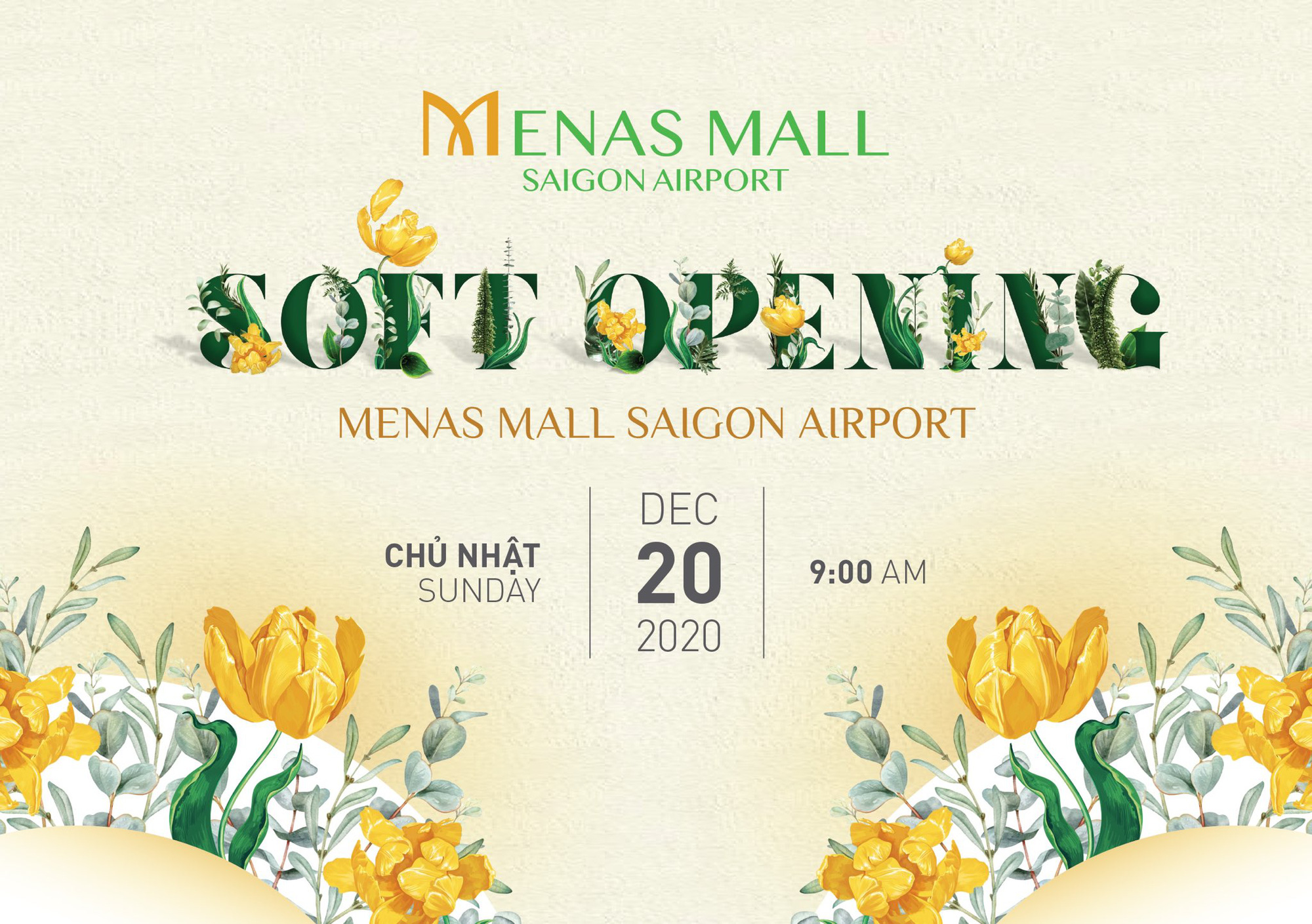 Menas Mall SaiGon Airport mở cửa trở lại - Ảnh 2.
