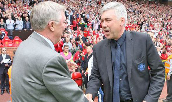 Sir Alex đã muốn chọn Ancelotti &quot;kế nhiệm&quot; ở Man Utd.