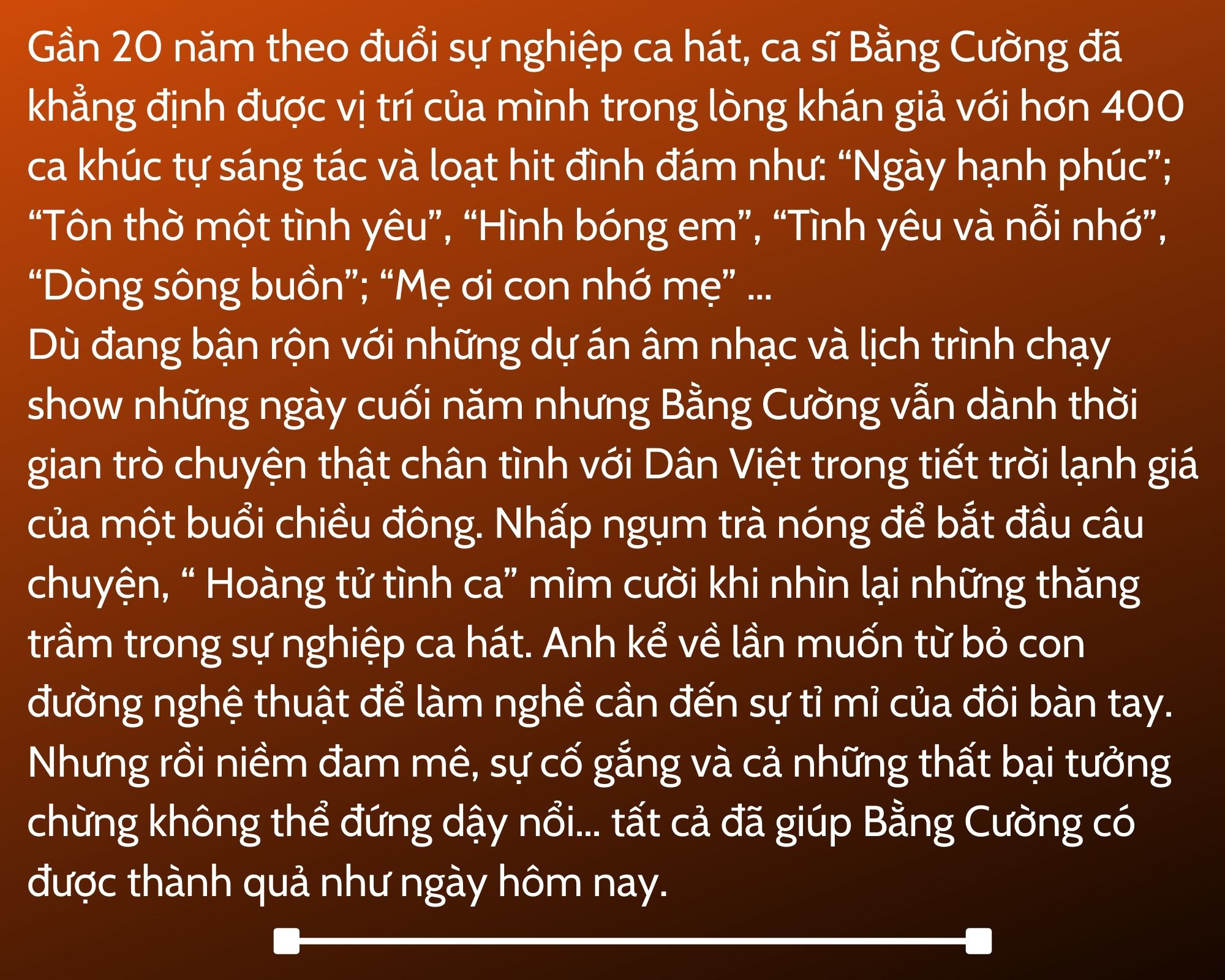 Ca sĩ Bằng Cường: “Nghệ sĩ hát live hơi sốc, bất bình với ca sĩ hát nhép” - Ảnh 1.