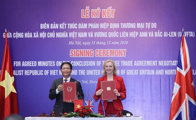 Việt Nam - Anh chính thức ký kết Hiệp định thương mại tự do - Ảnh 1.
