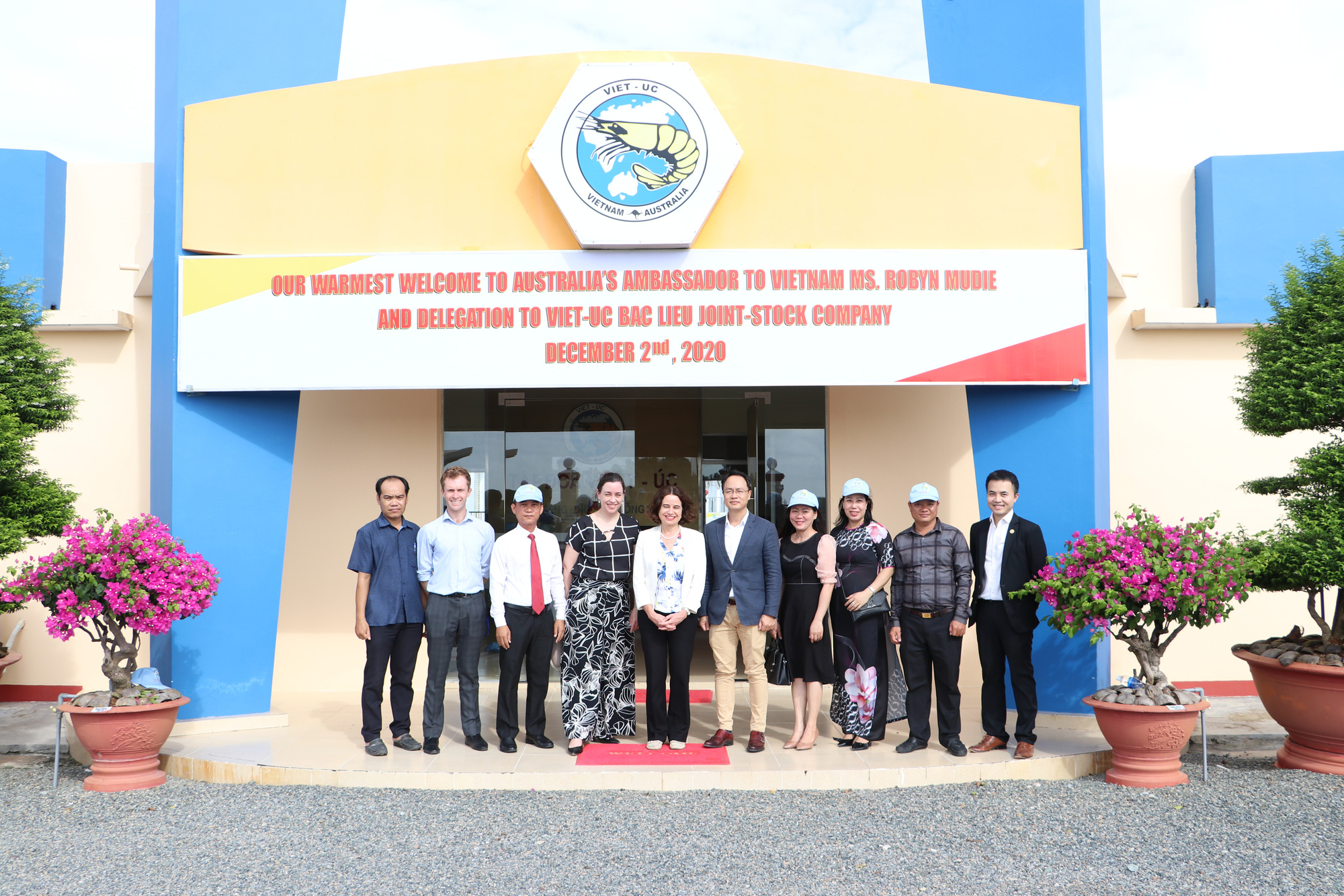 Tập đoàn Việt – Úc tiếp đón đoàn Đại sứ quán Úc tại Bạc Liêu - Ảnh 1.