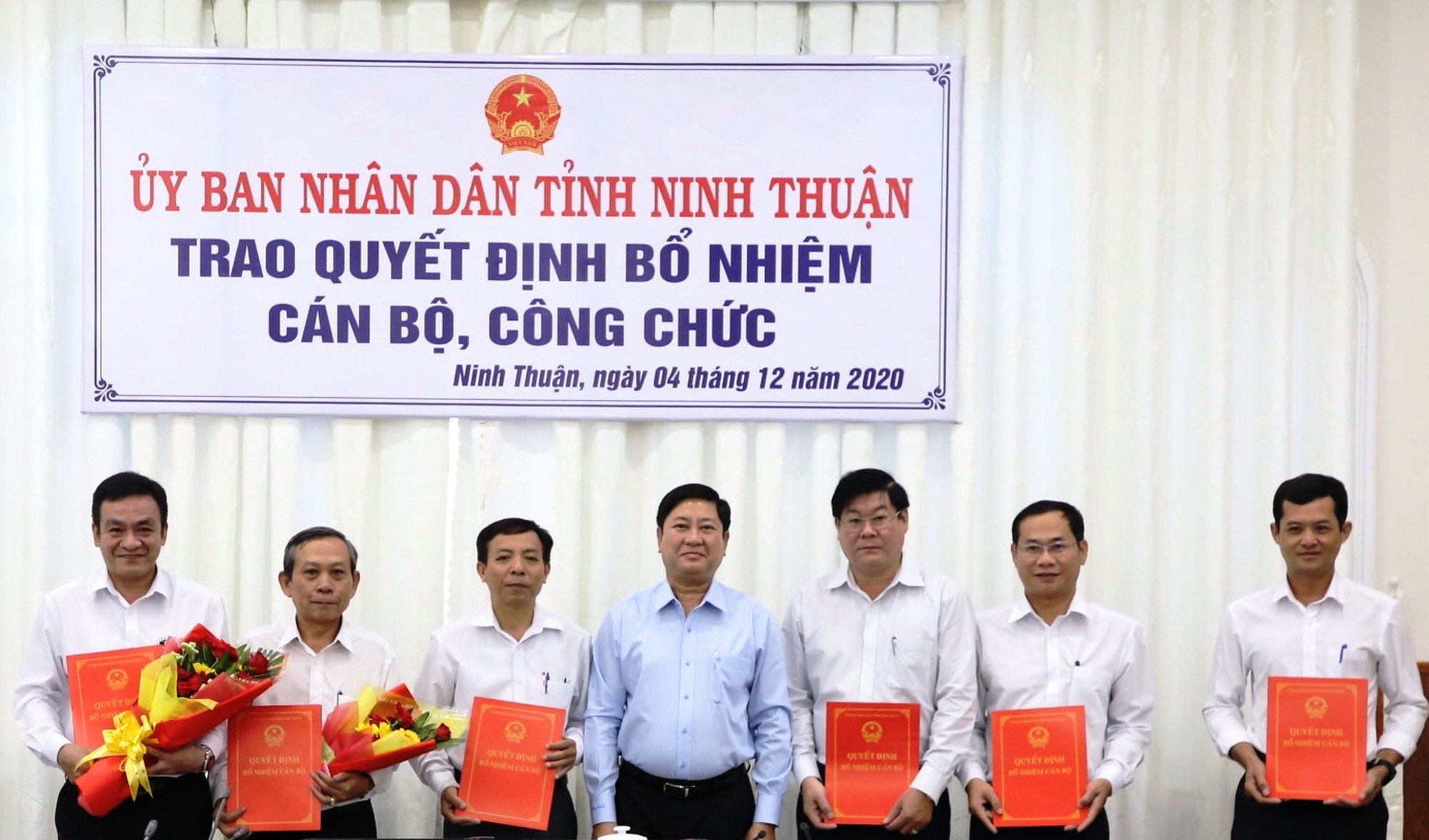 Ninh Thuận: Bổ nhiệm nhiều cán bộ chủ chốt - Ảnh 1.