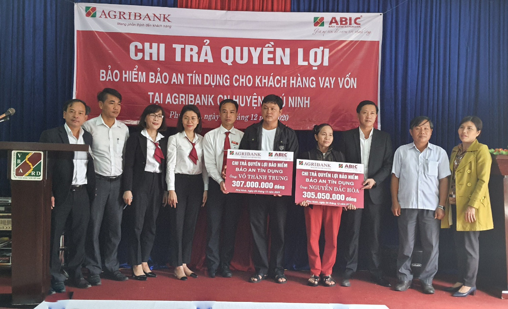 Quảng Nam: Bảo hiểm Agribank chi trả 612 triệu đồng bảo hiểm Bảo an tín dụng cho khách hàng  - Ảnh 1.