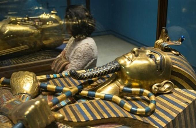 Pharaoh Những Bức Tượng Vàng Của Hai Pharaoh | Nền JPG Tải xuống miễn phí -  Pikbest