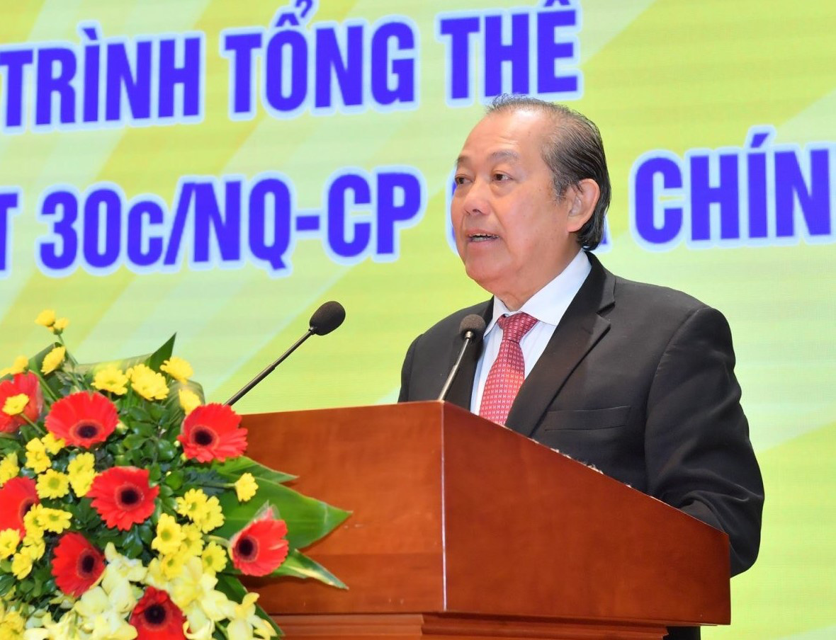 Phó Thủ tướng Trương Hòa Bình yêu cầu NHNN tiếp tục cải cách hành chính - Ảnh 3.