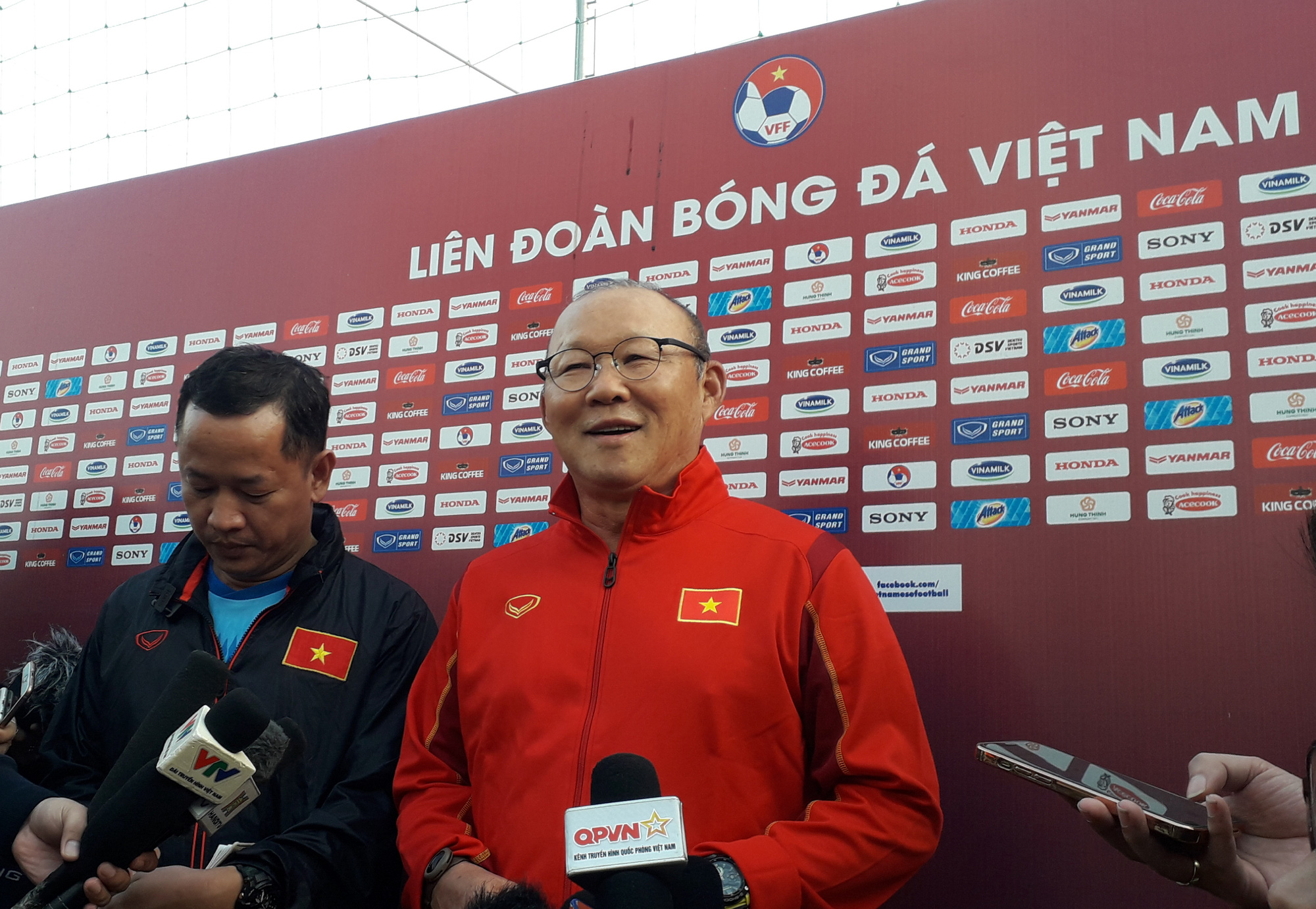 HLV Park Hang-seo khẳng định Văn Quyết là một cầu thủ giỏi và đây là lúc ĐT Việt Nam cần anh. Ảnh: Chính Minh