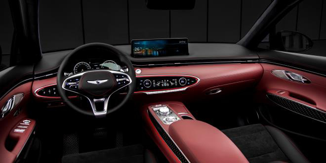Genesis GV70 2022 nâng cấp sành điệu đấu với Audi Q5 và BMW X3 - Ảnh 2.