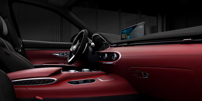 Genesis GV70 2022 nâng cấp sành điệu đấu với Audi Q5 và BMW X3 - Ảnh 9.