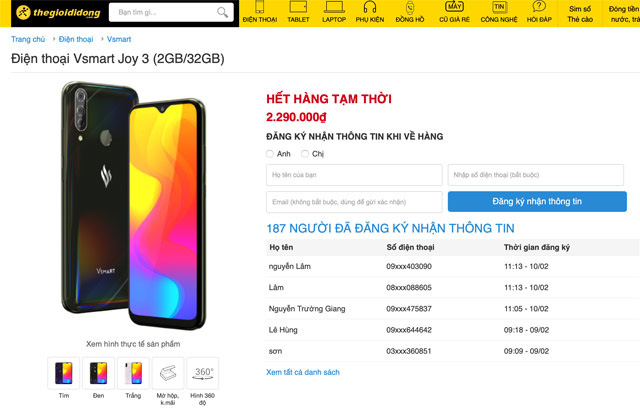 Vsmart Joy 3 xô đổ kỉ lục bán hàng phân khúc dưới 3 triệu đồng - Ảnh 6.