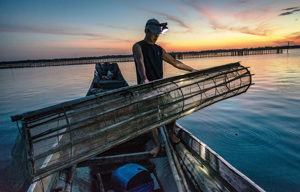 Đầm phá Tam Giang bội thu tôm cá tươi ngon là vì điều này đây - Ảnh 4.