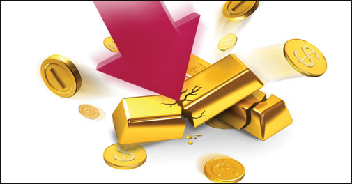 Giá vàng rơi tự do, thủng mốc… 42 triệu đồng/lượng - Ảnh 1.