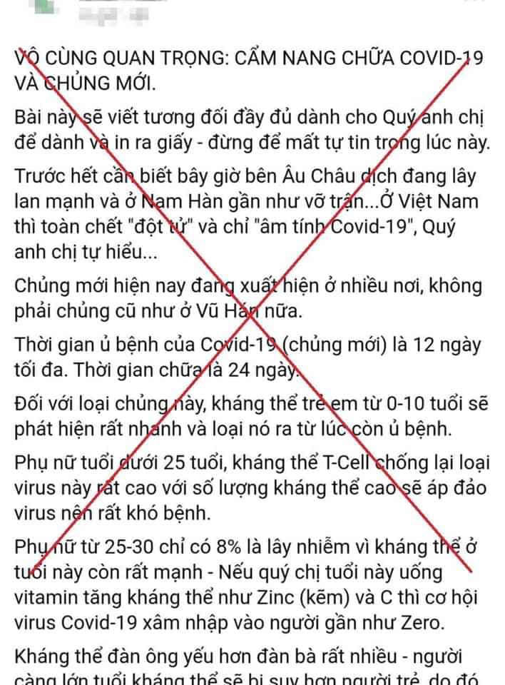 Covid-19: Phạt 12,5 triệu người phụ nữ đăng tin thất thiệt về bệnh nhân thứ 17 - Ảnh 2.