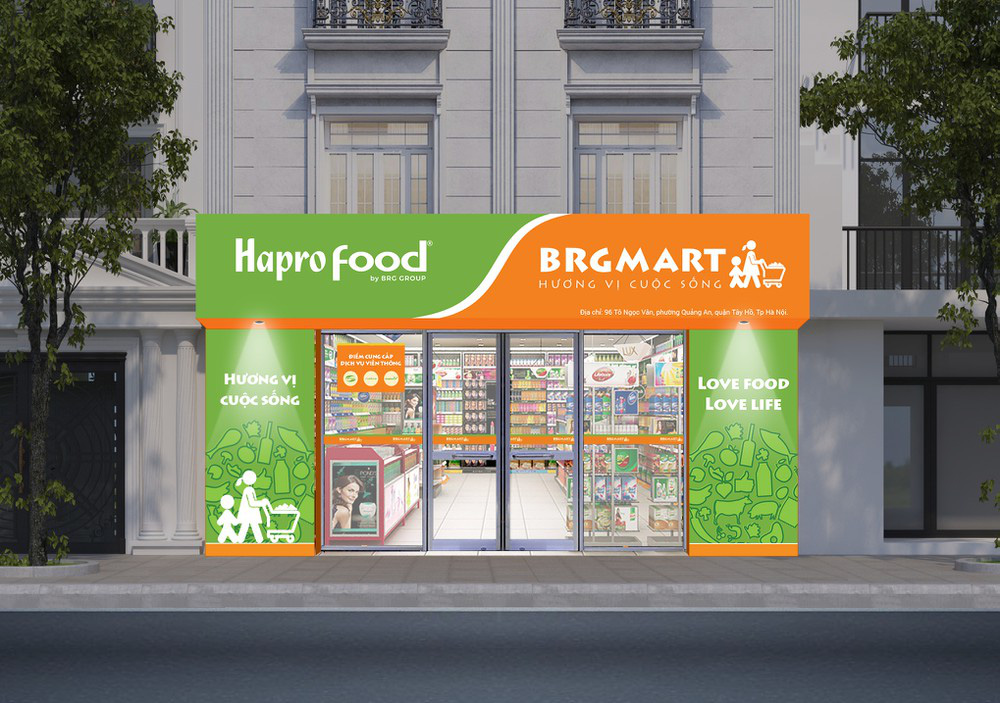 BRG mở thêm 10 cửa hàng Hapro Food phục vụ mua sắm hàng hóa ở Thủ đô - Ảnh 1.