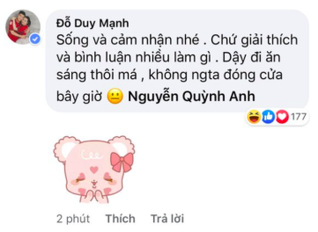 Trung vệ Duy Mạnh động viên vợ giữa bão tin đồn say rượu, &quot;mắng chửi vợ con&quot; - Ảnh 2.