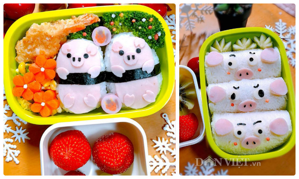 Mẹ Việt ở Nhật làm cơm bento đẹp mắt giúp con hào hứng tới trường mỗi ngày - Ảnh 5.