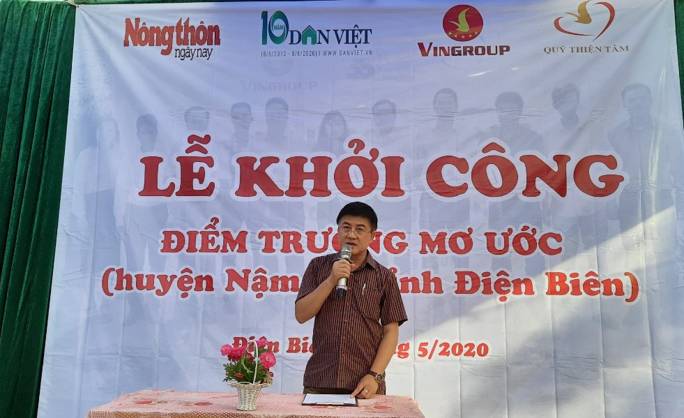 Báo NTNN/Điện tử Dân Việt khởi công điểm trường thứ 2 ở Điện Biên - Ảnh 6.