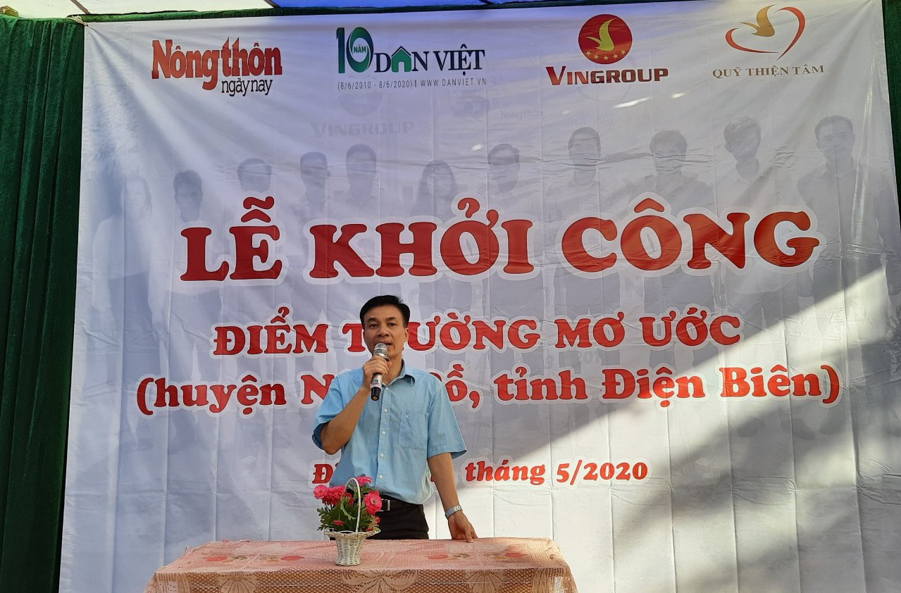 Báo NTNN/Điện tử Dân Việt khởi công điểm trường thứ 2 ở Điện Biên - Ảnh 8.