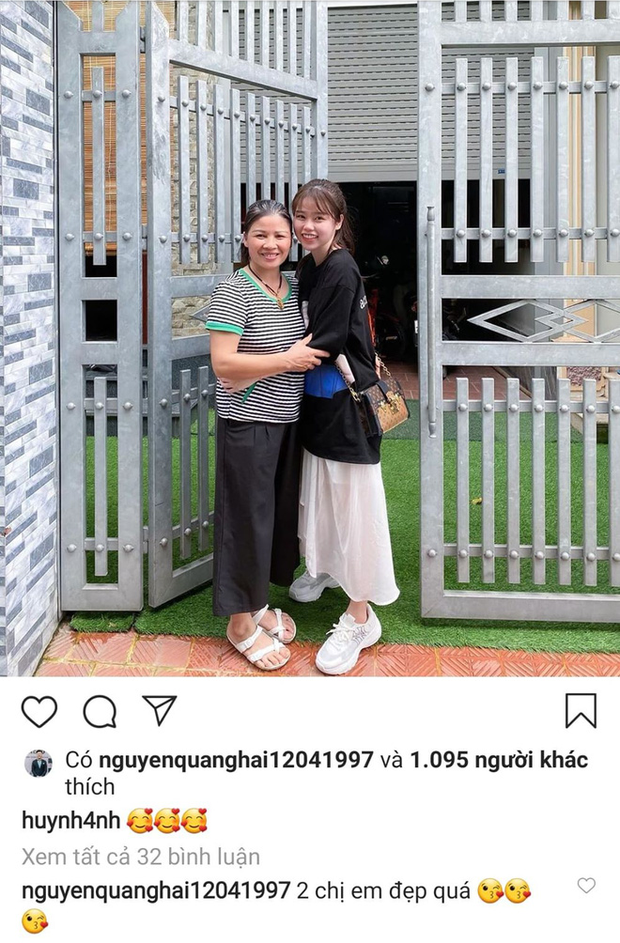 Quang Hải chính thức ra mắt bạn gái Huỳnh Anh với mẹ ruột - Ảnh 1.