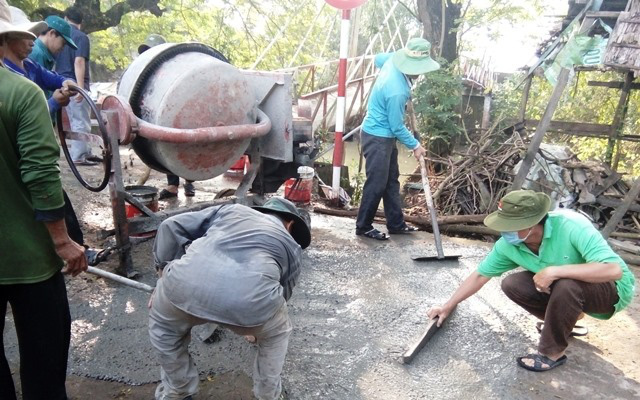 An Giang: Nông dân Lê Chánh góp sức làm đẹp quê hương