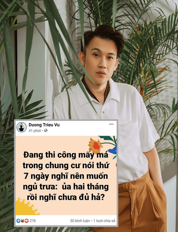 Dương Triệu Vũ thanh minh ồn ào trách ngược hàng xóm phàn nàn vì thi công trong giờ nghỉ trưa - Ảnh 1.