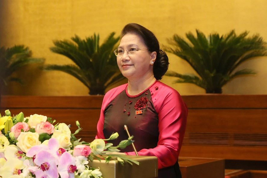 Chủ tịch Quốc hội Nguyễn Thị Kim Ngân được bầu Chủ tịch Hội đồng bầu cử Quốc gia - Ảnh 1.