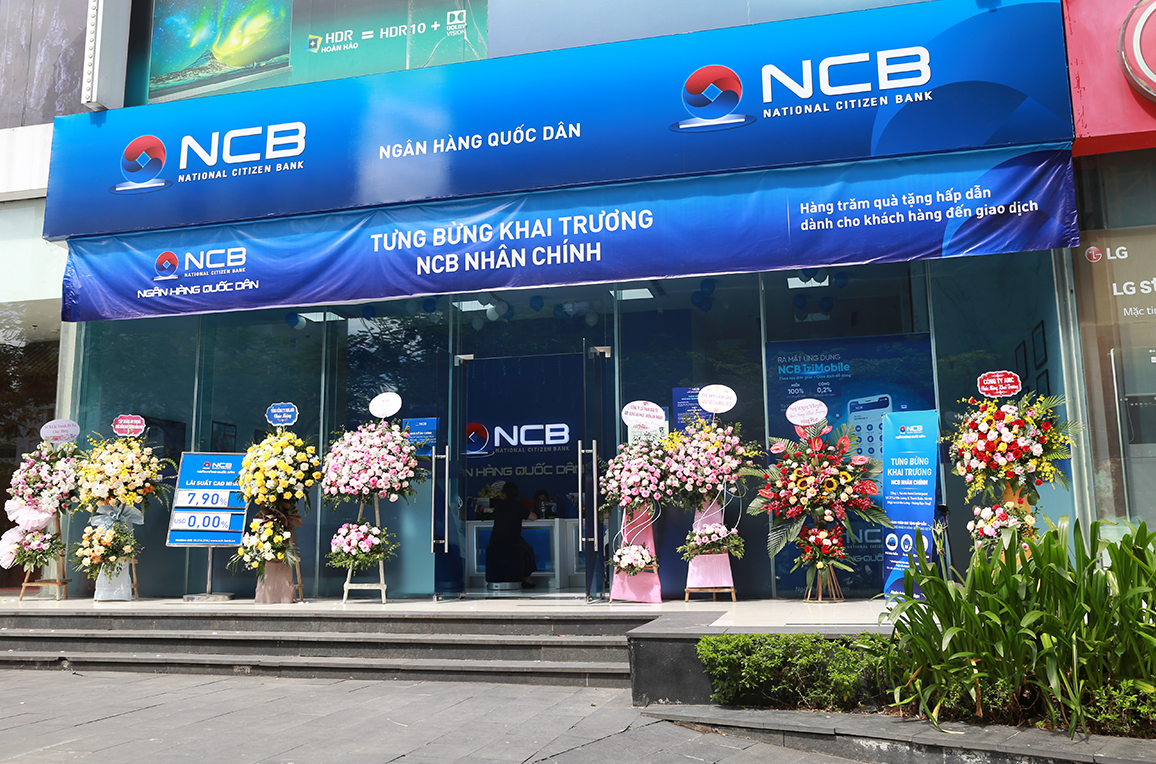 NCB khai trương phòng giao dịch Nhân Chính - Ảnh 1.