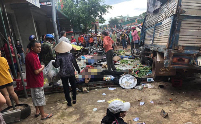 Mức án nào cho tài xế xe tải đâm vào chợ ở Đắk Nông khiến 5 người chết? - Ảnh 1.