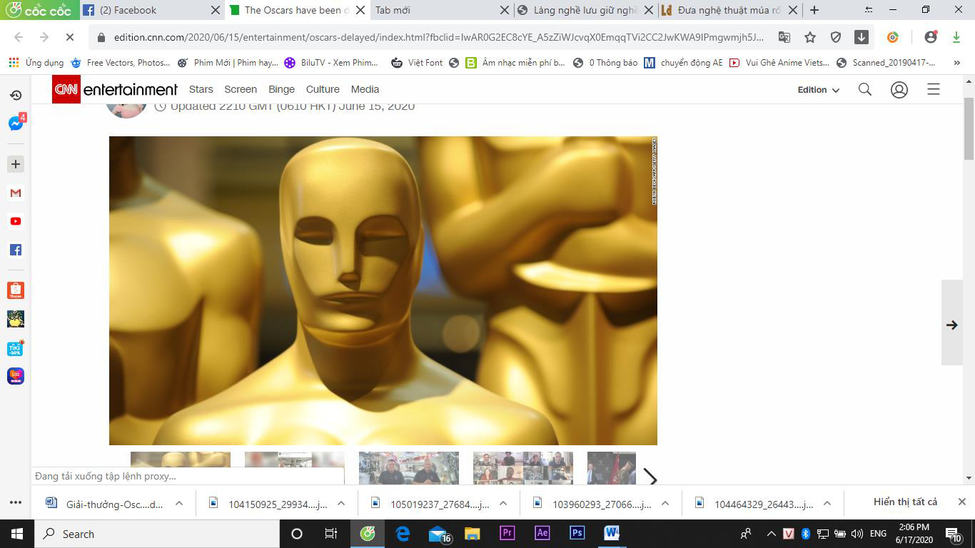 Lễ trao giải Oscars lần thứ 93 bị hoãn đến tháng 4/2021 - Ảnh 1.