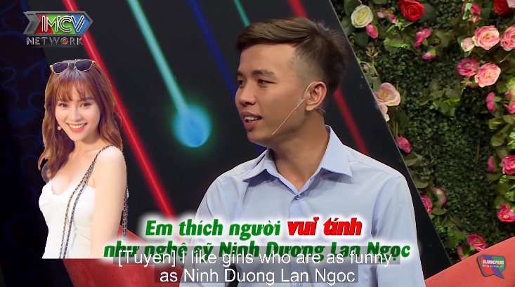 &quot;Bạn muốn hẹn hò&quot;: Tìm bạn gái giống Lan Ngọc, Quyền Linh phán nữ chính giống người của showbiz khiến chàng trai thích thú - Ảnh 3.