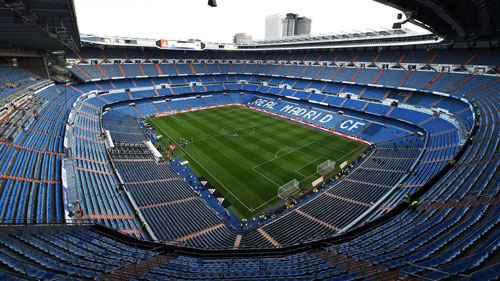 Bernabeu đang trong thời gian tu sửa.