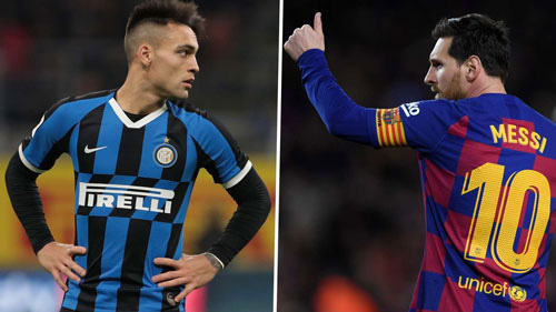 Lautaro Martinez muốn đến Barca để thi đấu với Messi.