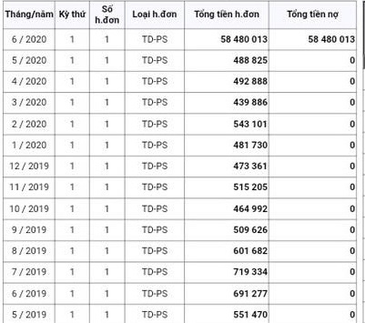 Một khách hàng bị tính nhầm tiền điện 58 triệu đồng - Ảnh 1.