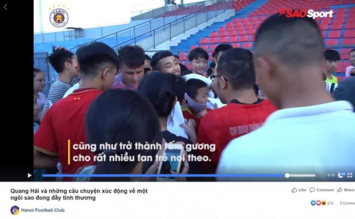 Hà Nội FC lấy lại hình ảnh cho Quang Hải giữa tâm bão - Ảnh 2.