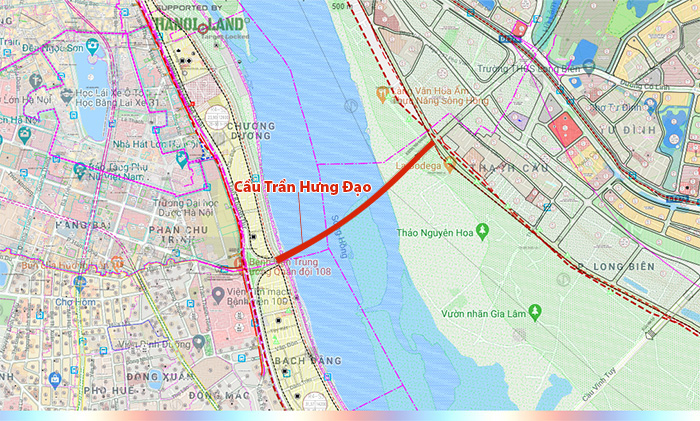 Lộ diện hình ảnh về cầu Trần Hưng Đạo kết nối 2 quận Hoàn Kiếm và Long Biên - Ảnh 5.