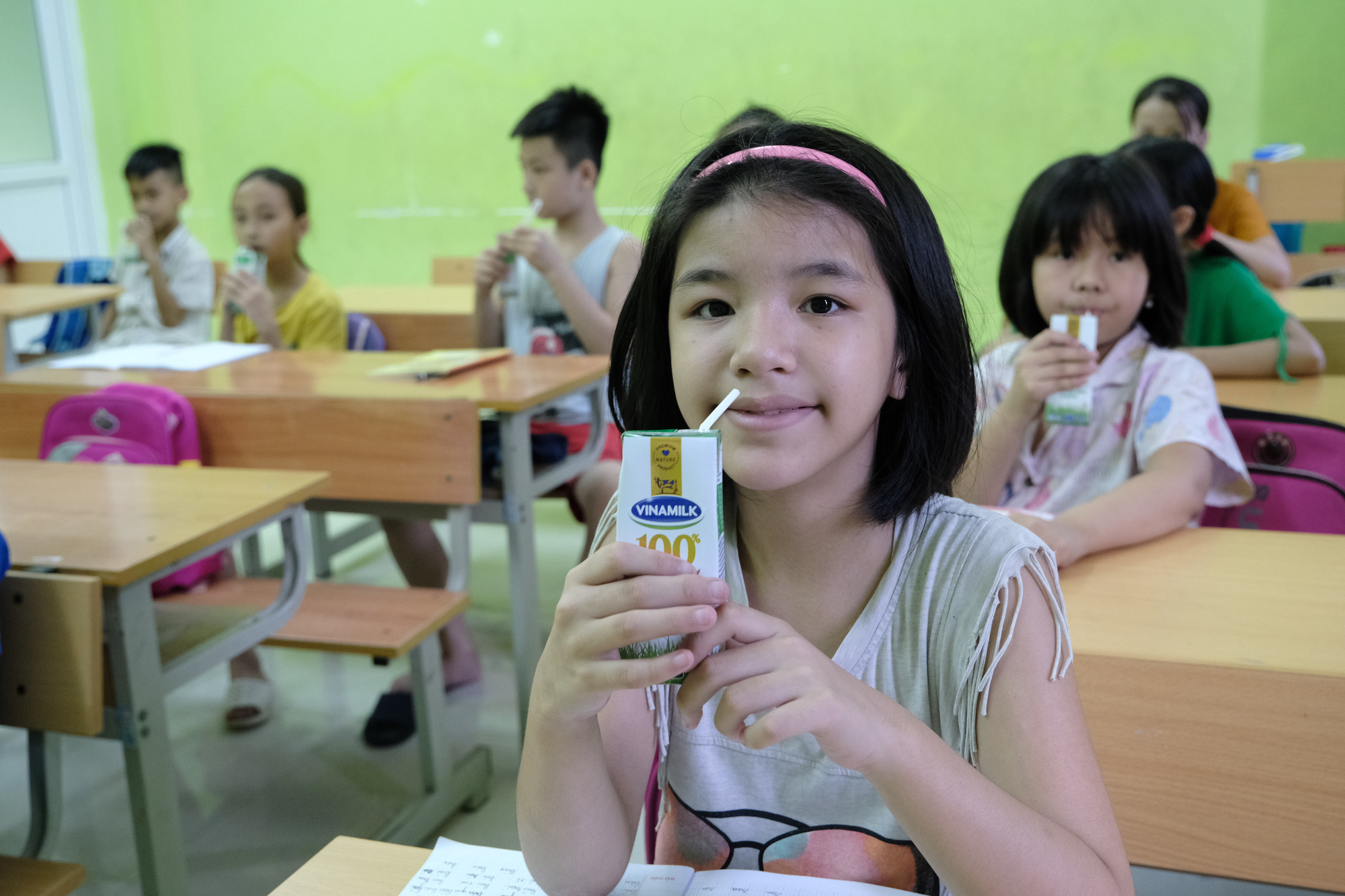 Hơn 1.300 trẻ em Hà Nội được chăm sóc dinh dưỡng từ  Quỹ sữa Vươn cao Việt Nam - Ảnh 6.