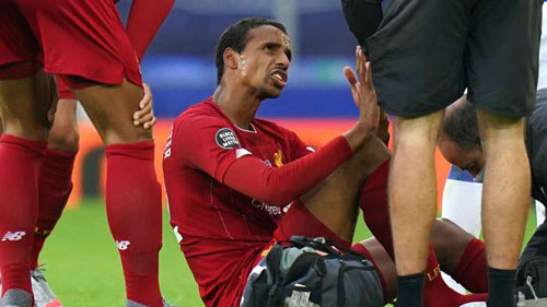 Matip dính chấn thương nặng.