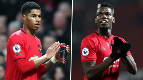 Rashford và Pogba trở lại.