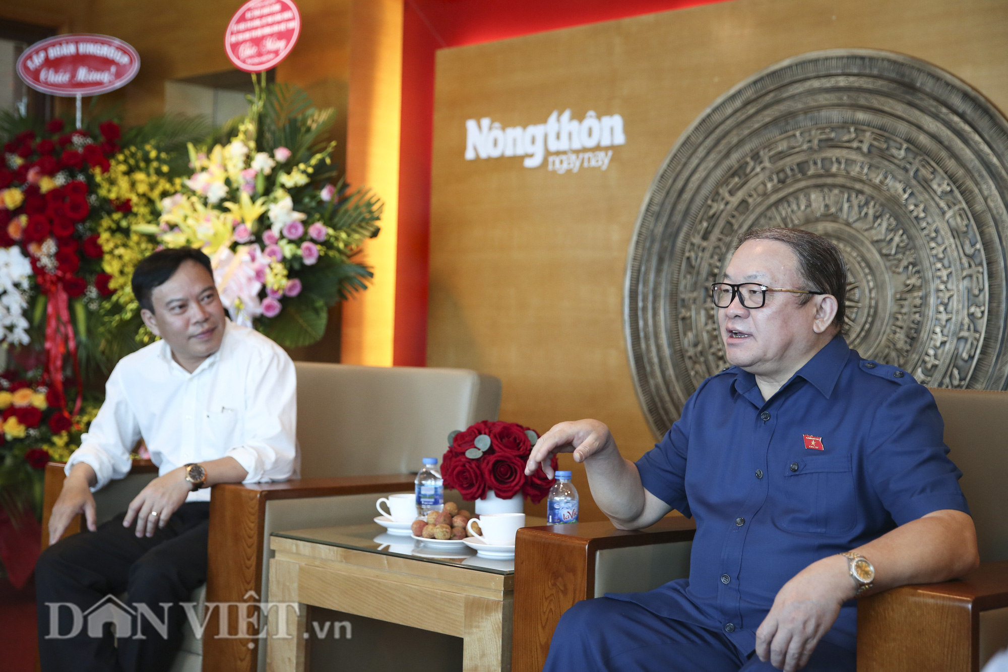 Chủ tịch TW Hội Nông dân Việt Nam tới chúc mùng 10 năm thành lập Dân Việt  - Ảnh 2.