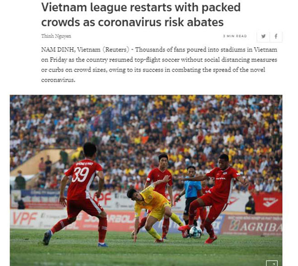 Truyền thông thế giới kinh ngạc vì bóng đá Việt Nam - Ảnh 1.