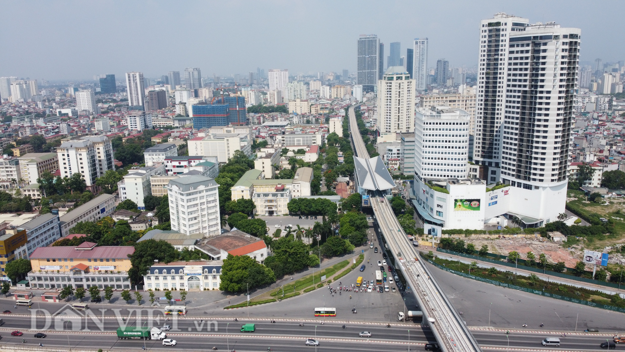 Toàn cảnh tuyến đường sắt trên cao bị đòi bồi thuờng hàng trăm tỷ đồng - Ảnh 1.