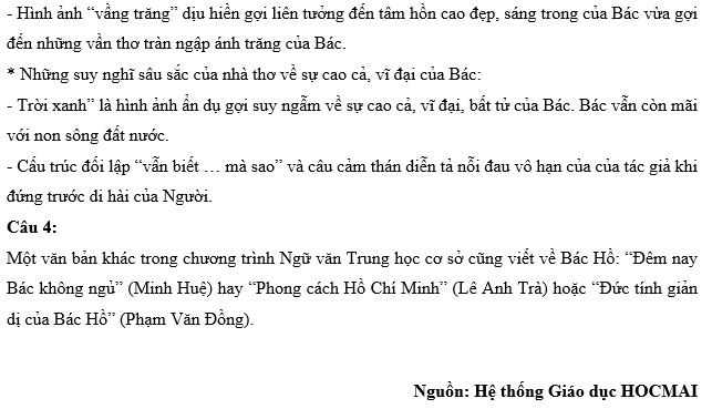 Gợi ý áp án đề thi môn Ngữ văn vào lớp 10 ở Hà Nội chính xác nhất  - Ảnh 3.