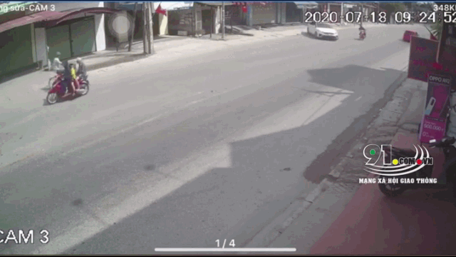 Video: Tài xế phanh cháy lốp, cứu sống người đàn ông ngã xuống đường - Ảnh 1.