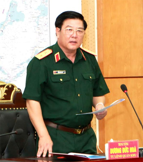 Trung tướng Dương Đức Hòa, nguyên Tư lệnh Quân khu 2 - Ảnh 1.