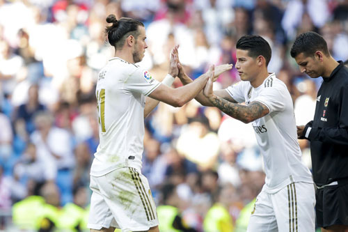 Bale và James Rodriguez sắp phải rời Real Madrid.