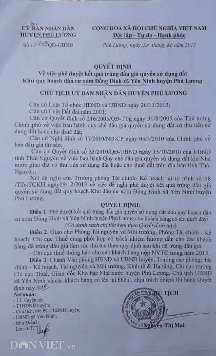 Thái Nguyên: Dân khóc dở, mếu dở vì mua đất đấu giá - Ảnh 2.