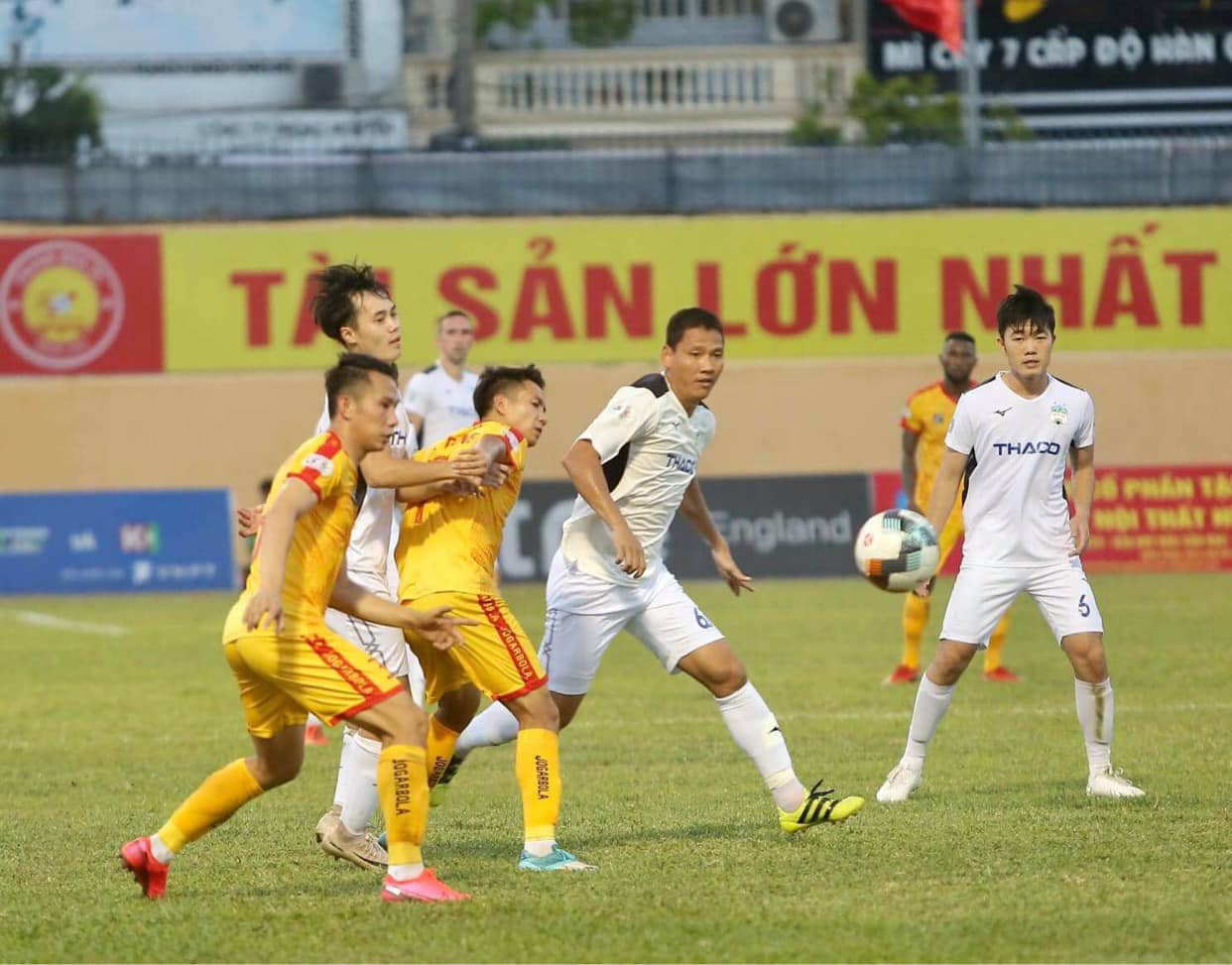 Nguyễn Anh Đức đã có màn ra mắt thuận lợi trong màu áo HAGL ở V.League 2020. Ảnh: facebook nhân vật