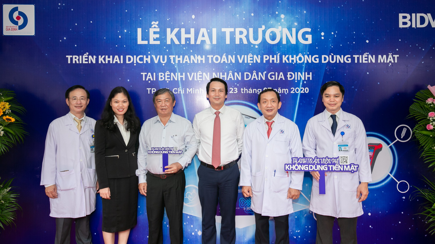 BIDV và Bệnh viện Nhân dân Gia Định triển khai dịch vụ thanh toán viện phí không dùng tiền mặt - Ảnh 1.