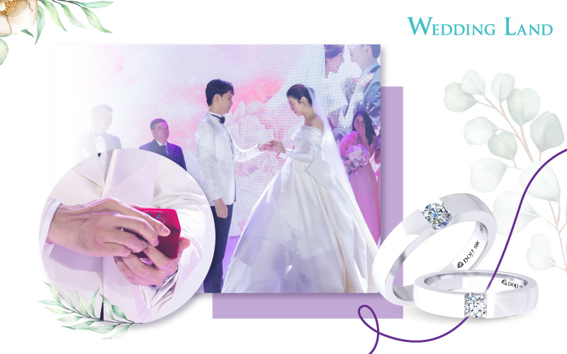 Đôi nhẫn cưới tỏa sáng trong ngày chung đôi của Á hậu Thúy Vân - Ảnh 2.