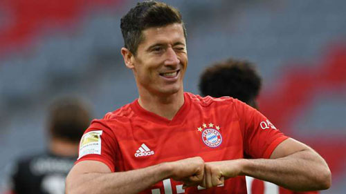 Lewandowski bùng nổ ở mùa giải này.