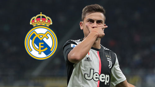 Real Madrid muốn có Dybala.